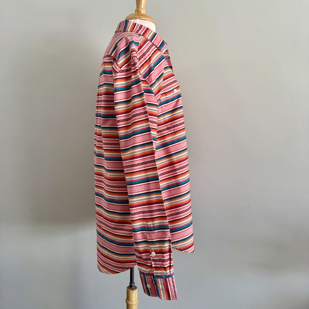 Pendleton Serape Surf Stripe Retro Inspired 60s Board Shirt Button Down | XL - Picture 14 of 15